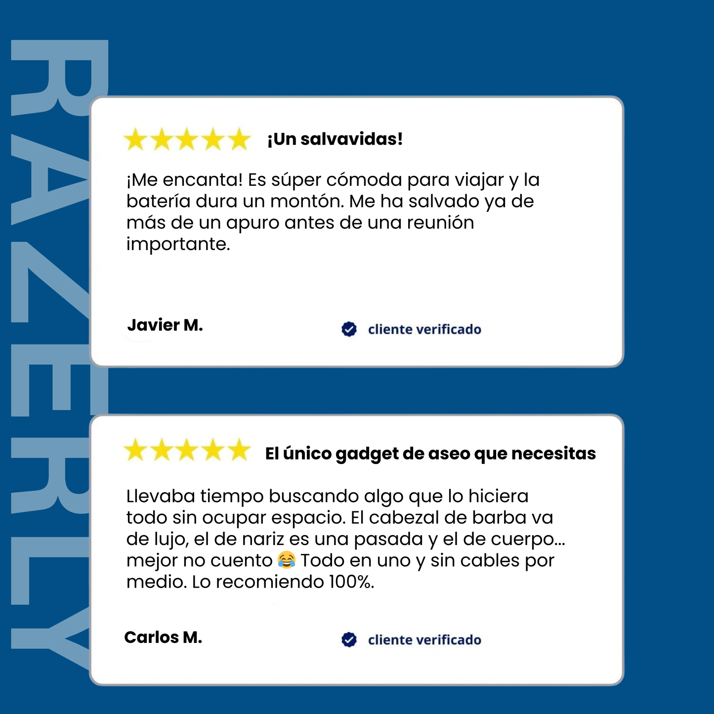 Razerly ProFlex 3 en 1 Afeitadora Eléctrica