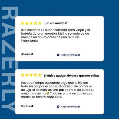 Razerly ProFlex 3 en 1 Afeitadora Eléctrica