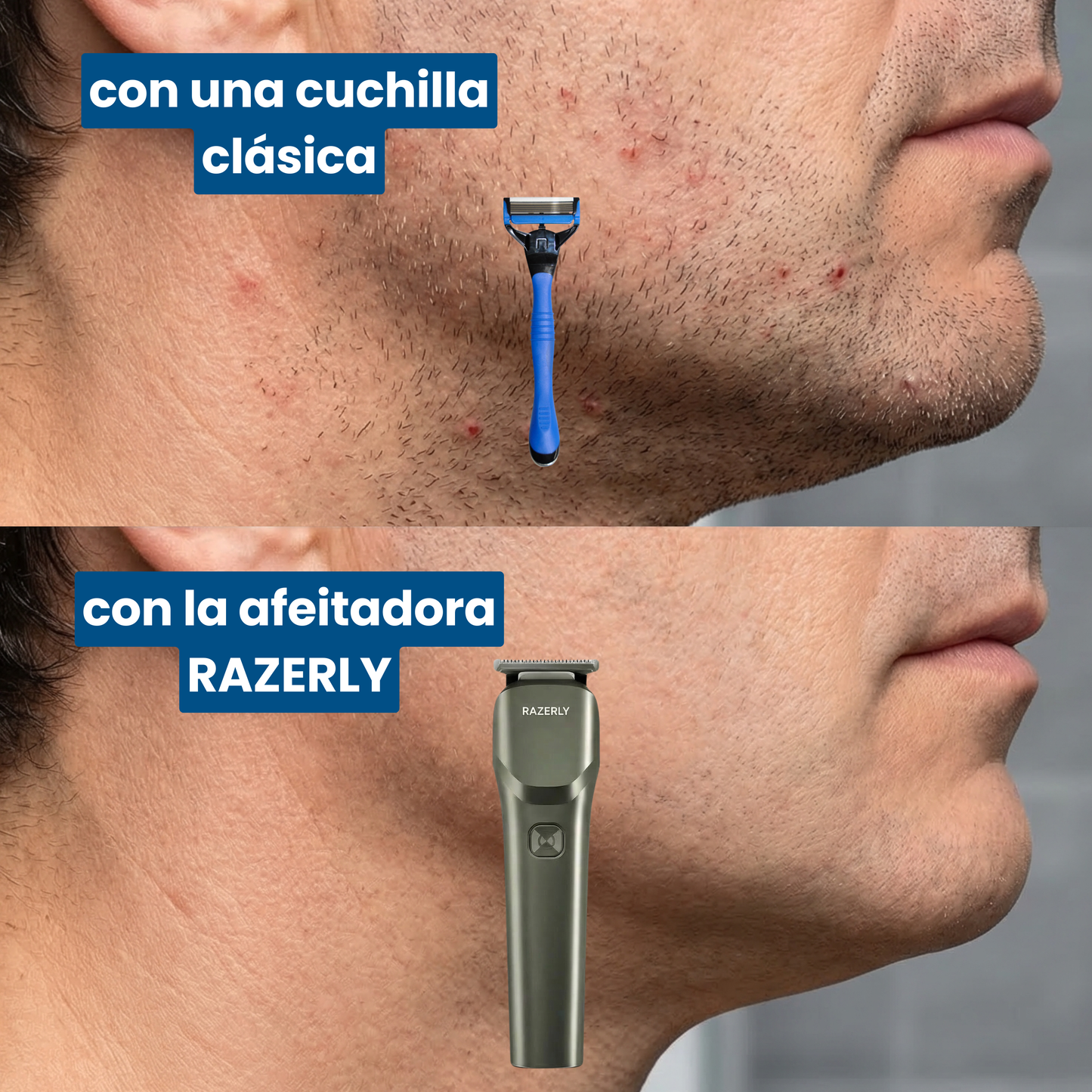Razerly ProSkin Afeitadora Eléctrica