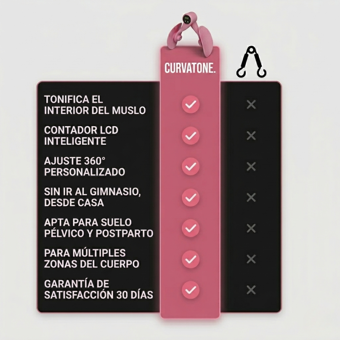 Tonificador muscular femenino CurvaTone™