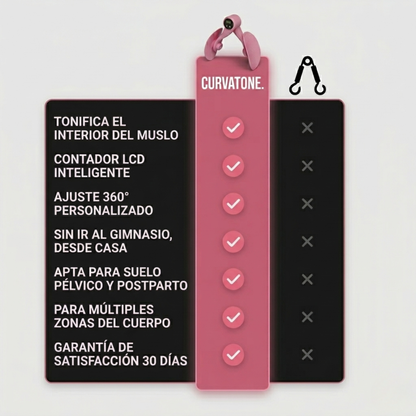 Tonificador muscular femenino CurvaTone™