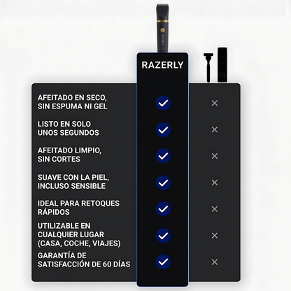 Razerly ProFlex 3 en 1 Afeitadora Eléctrica
