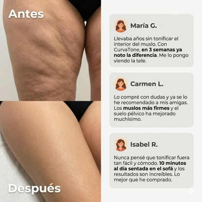 Tonificador muscular femenino CurvaTone™