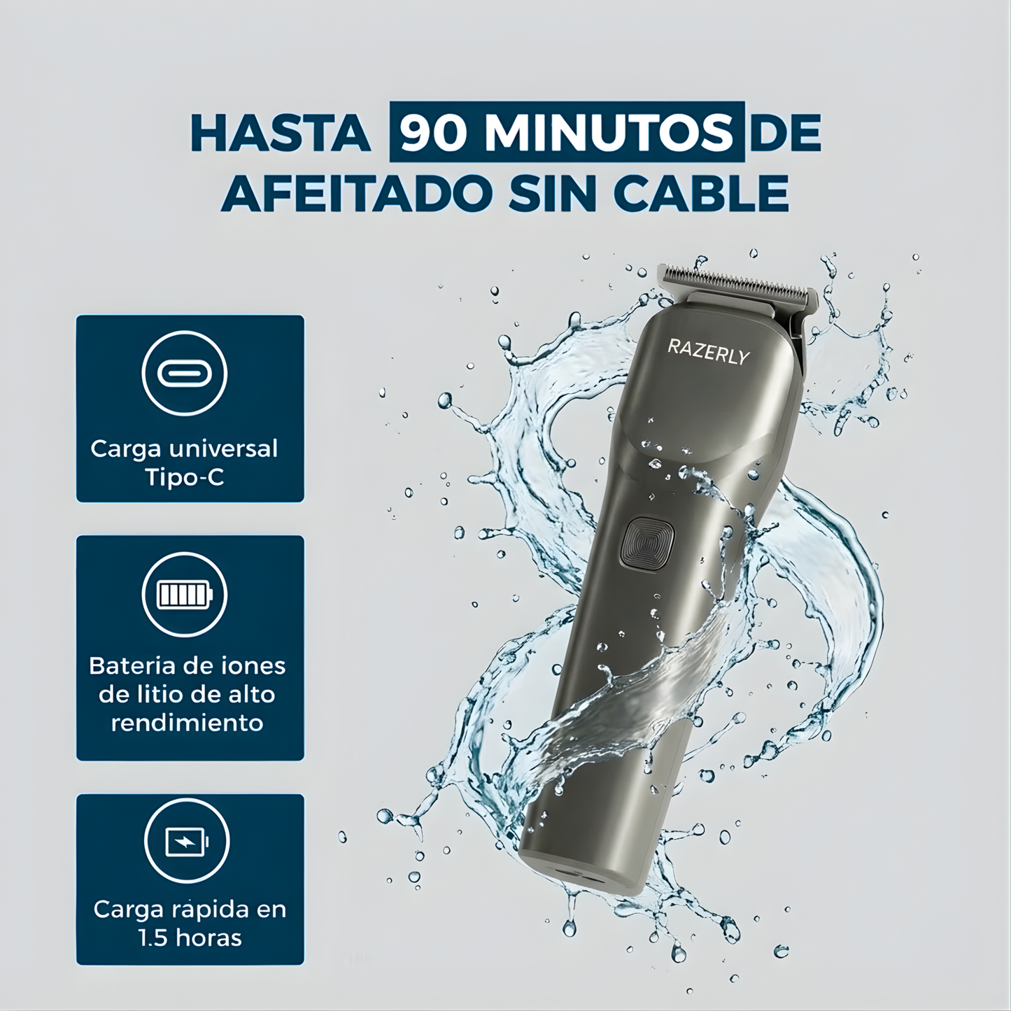 Razerly ProSkin Afeitadora Eléctrica