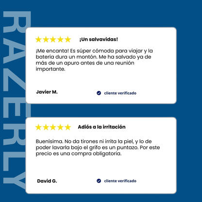 Razerly ProSkin Afeitadora Eléctrica